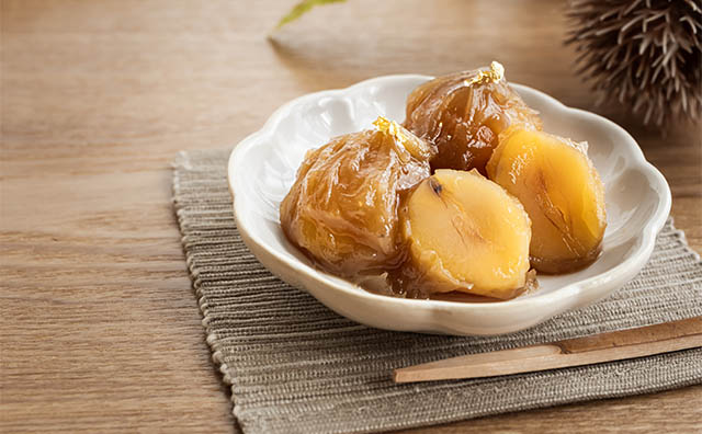 小布施の和菓子 栗鹿の子