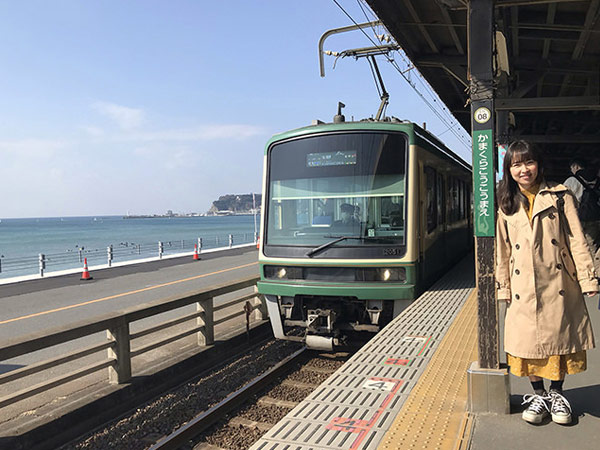 江ノ電で鎌倉の穴場へ列車旅。レトロな車両で親子の思い出作りをのイメージ