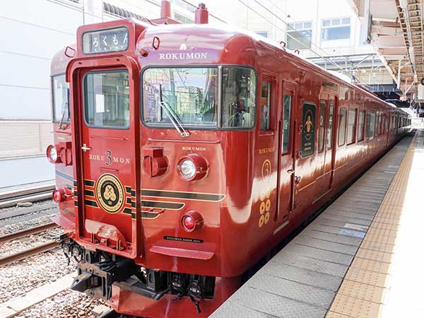 しなの鉄道の観光列車「ろくもん」で信州の景色と旬を満喫