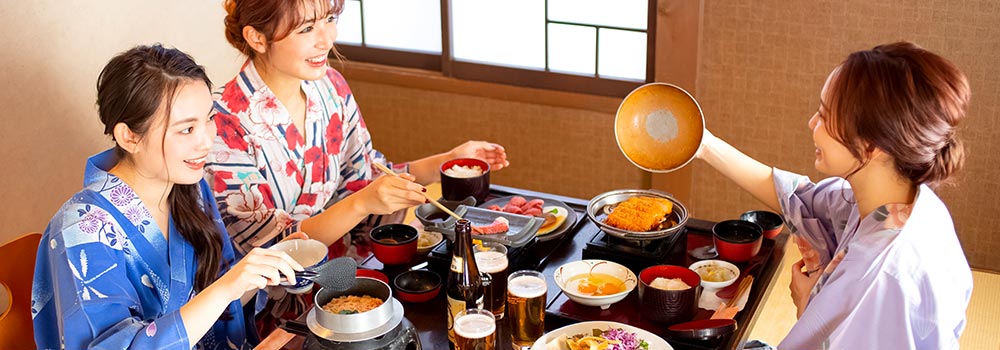 部屋食プランのある宿