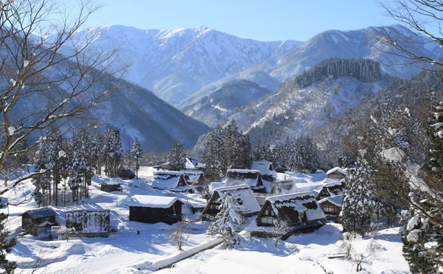 五箇山　相倉合掌造り集落　冬 のイメージ