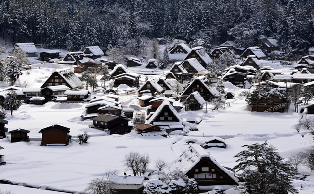 白川郷_冬
