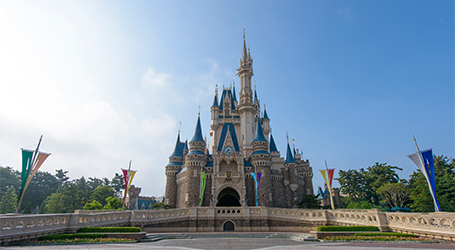 東京ディズニーランドの外観イメージ