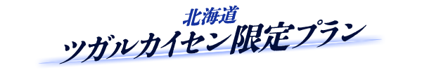 北海道のツガルカイセン限定プラン