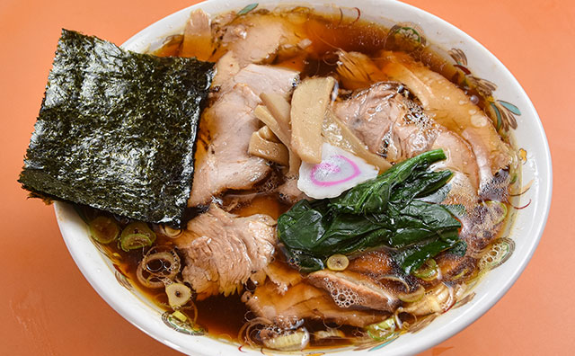 生姜醤油ラーメン