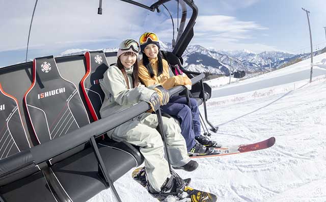 出発日限定！石打丸山スキー場　リフト1日券（うれしいポイント付き）