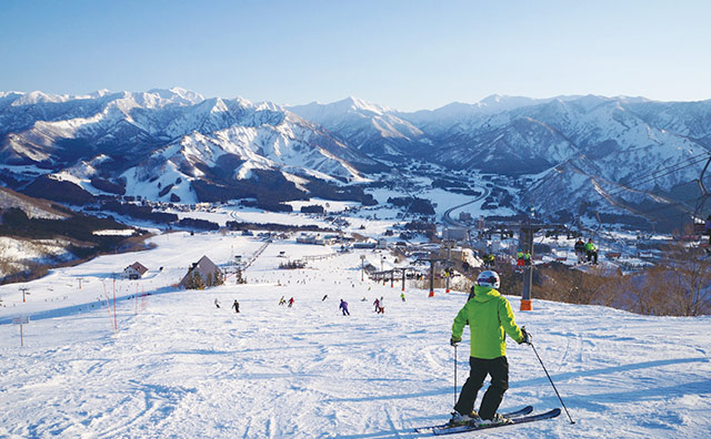 岩原スキー場　ゲレンデのイメージ